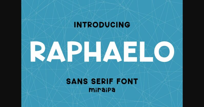 Raphaelo Font Poster 3