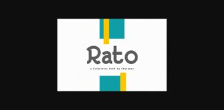 Rato Font Poster 1