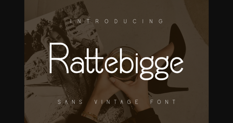 Rattebigge Font Poster 3