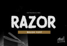 Razor Font