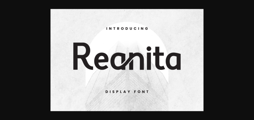 Reanita Font Poster 1