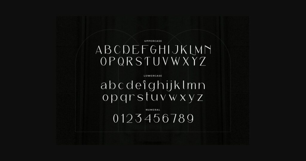 Reaste Elegant Font Poster 4