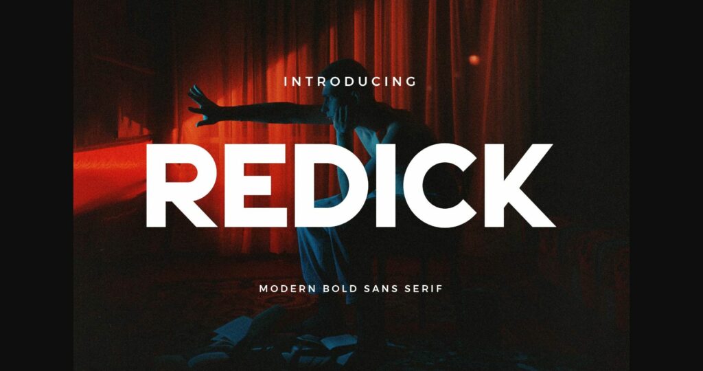 Redick Font Poster 3