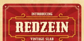 Redzein Fonts