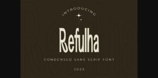 Refullha Font Poster 1