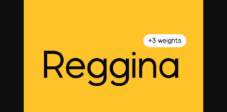 Reggina Font Poster 1