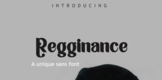 Regginance Fonts