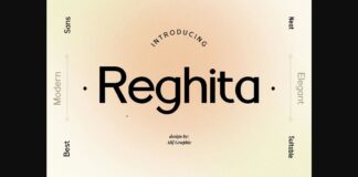 Reghita Font Poster 1