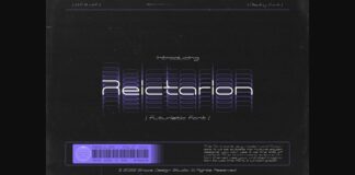 Reictarion Font Poster 1