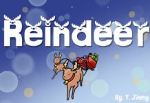 Reindeer Font Poster 1