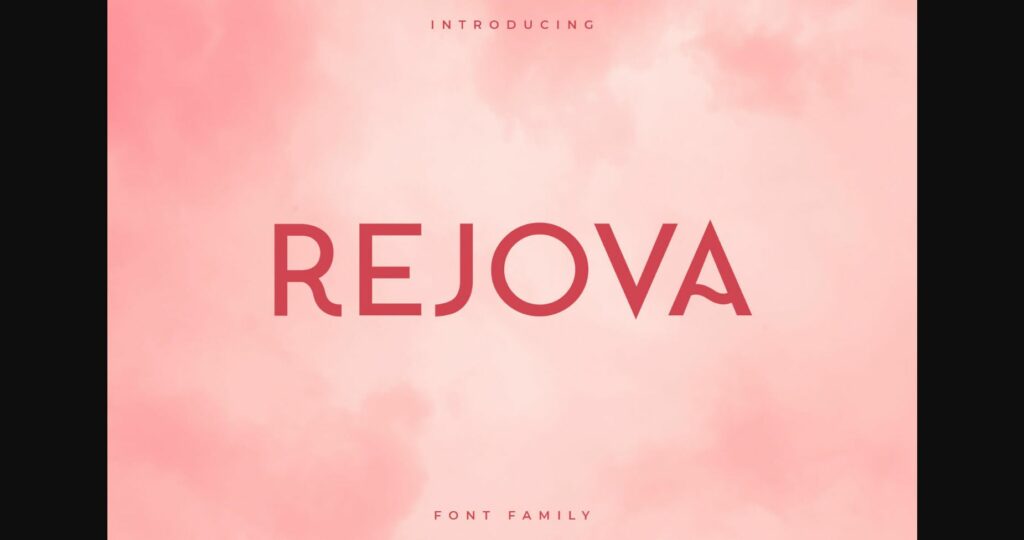 Rejova Font Poster 1