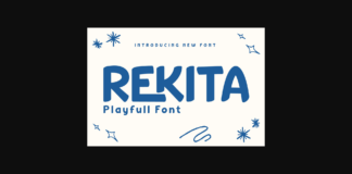 Rekita Font Poster 1