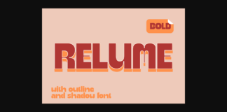 Relume Font Poster 1