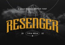 Resenger Fonts