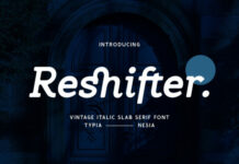 Reshifter Fonts