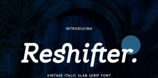 Reshifter Fonts