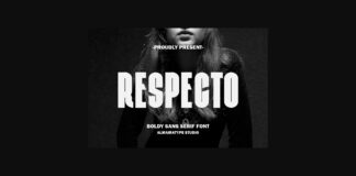 Respecto Font Poster 1