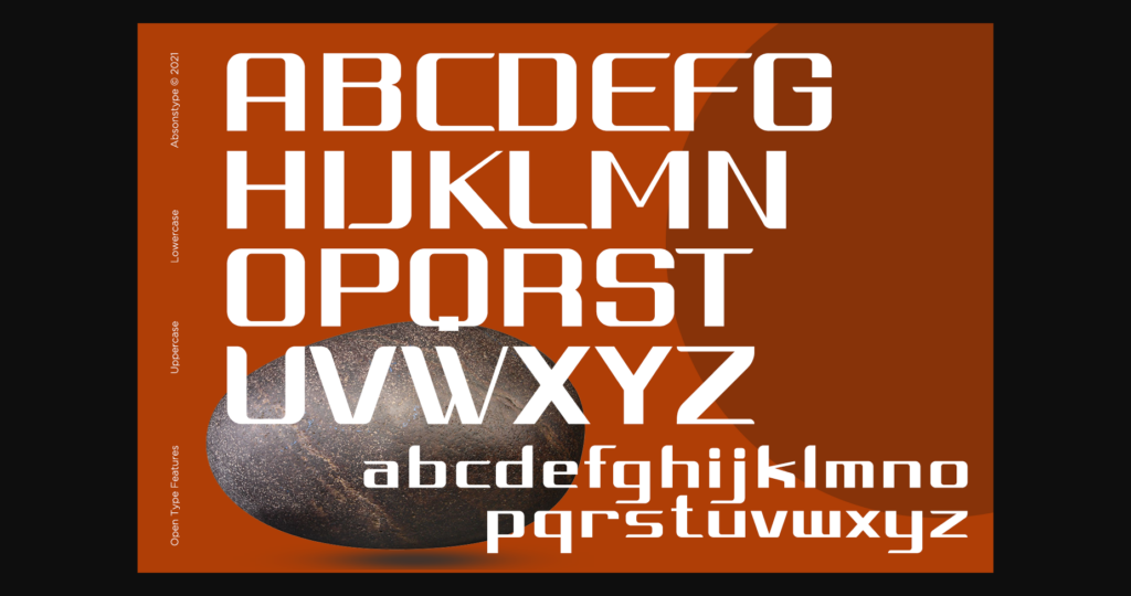 Restore Font Poster 5