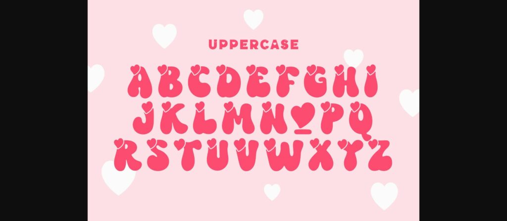 Retro Love Font Poster 9