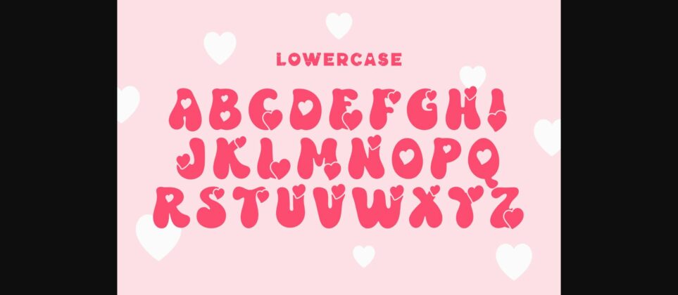 Retro Love Font Poster 10