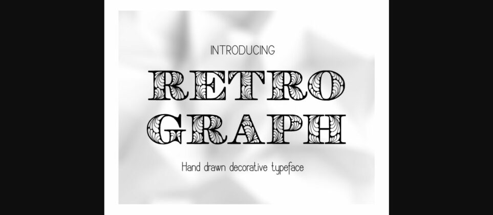 Retrograph Font Poster 4