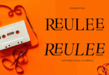 Reulee Font