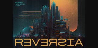 Reversia Font Poster 1