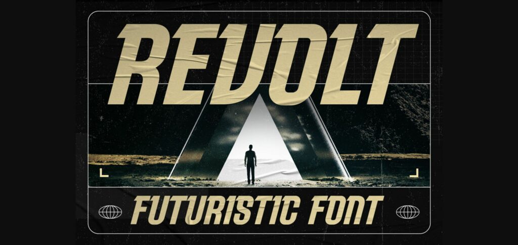 Revolt Font Poster 3