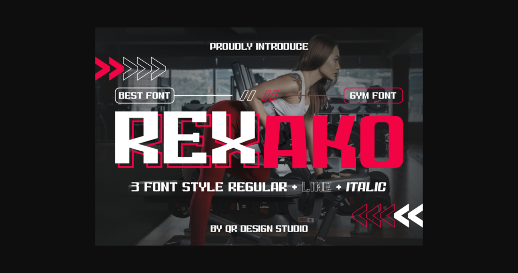 Rexako Font Poster 1