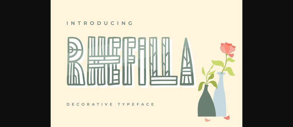 Rhefilla Font Poster 1