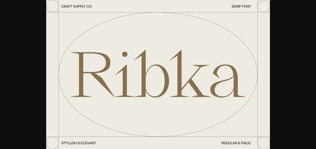 Ribka Font Poster 1