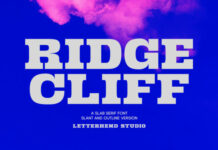 Ridge Cliff Fonts