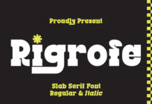 Rigrofe Fonts