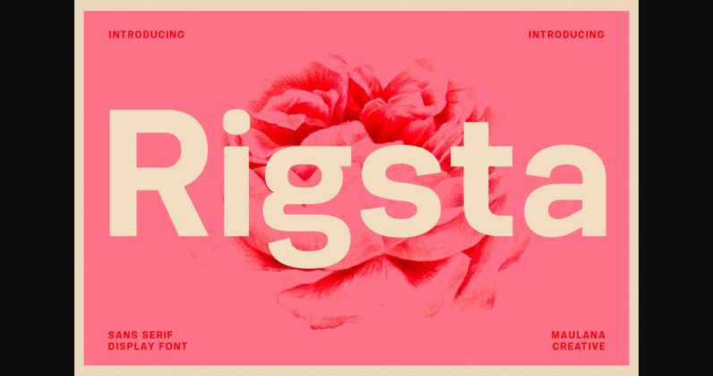 Rigsta Font Poster 1