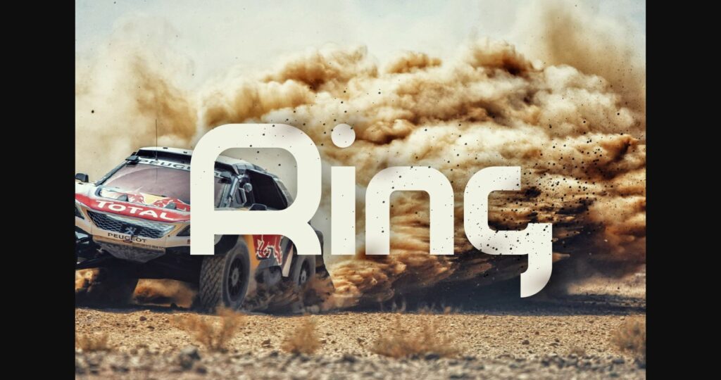 Ring Quad Font Poster 1