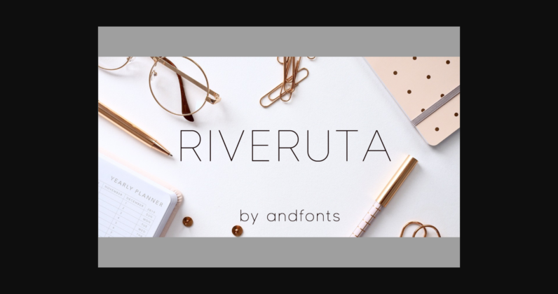 Riveruta Font Poster 1