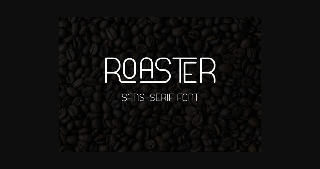 Roaster Font Poster 1