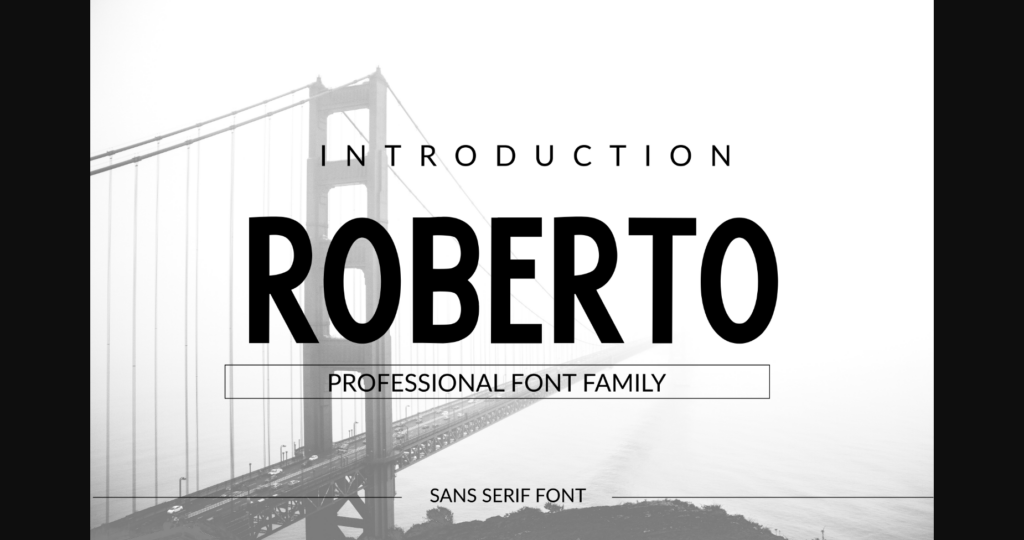 Roberto Font Poster 3