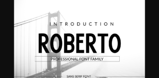 Roberto Font Poster 1