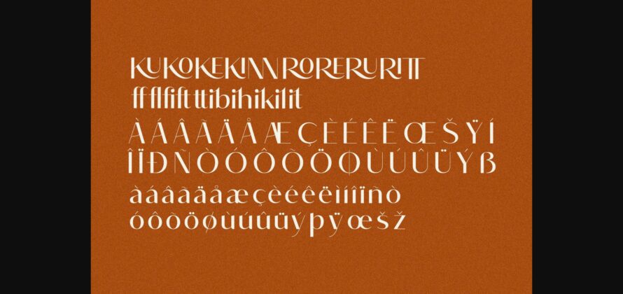 Robima Merttha Duo Font Poster 6