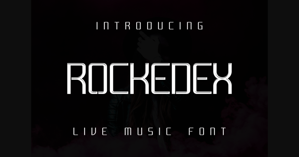 Rockedex Font Poster 3