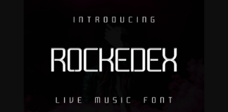Rockedex Font Poster 1