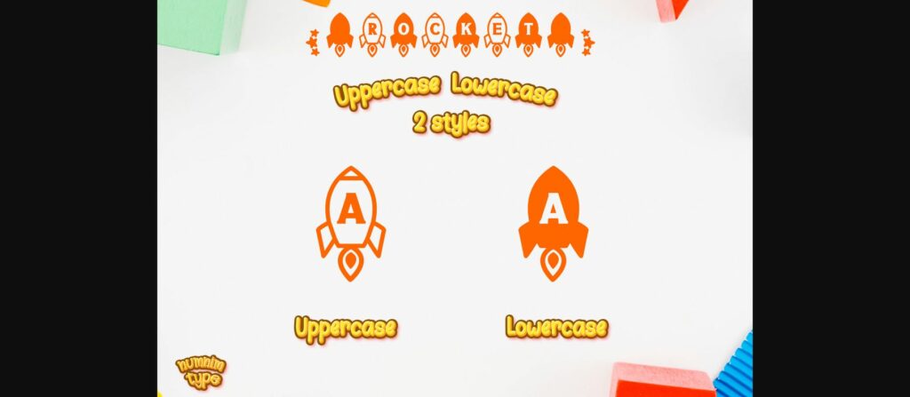 Rocket Font Poster 2