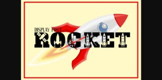 Rocket Font Poster 1