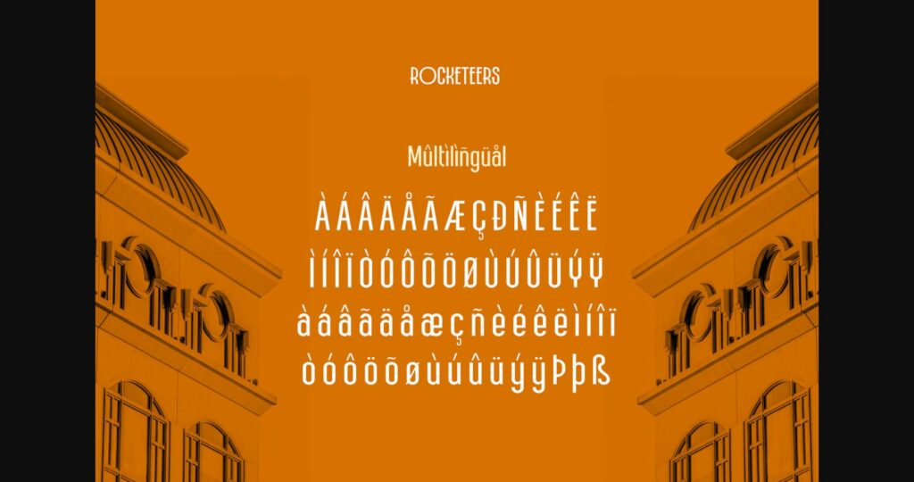 Rocketeers Font Poster 10