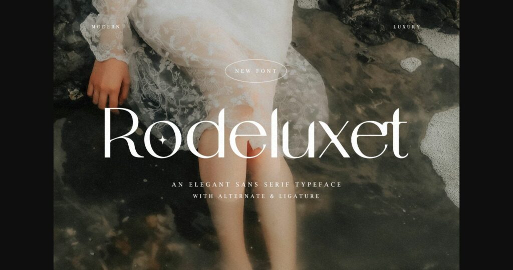 Rodeluxet Font Poster 1