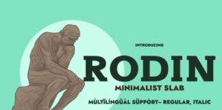 Rodin Fonts