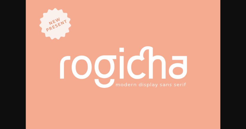 Rogicha Font Poster 3