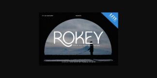 Rokey Font Poster 1