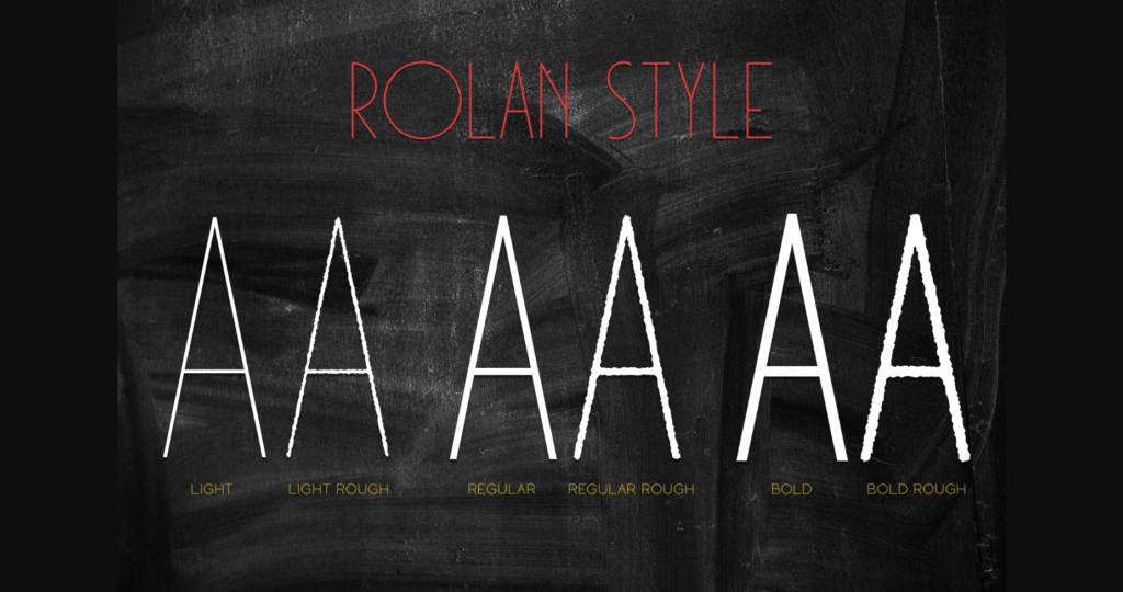 Rolan Font Poster 5